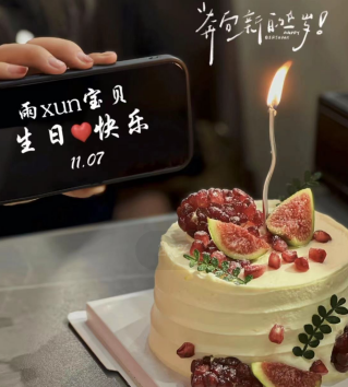 生日快乐石榴蛋糕蜡烛（含字体）